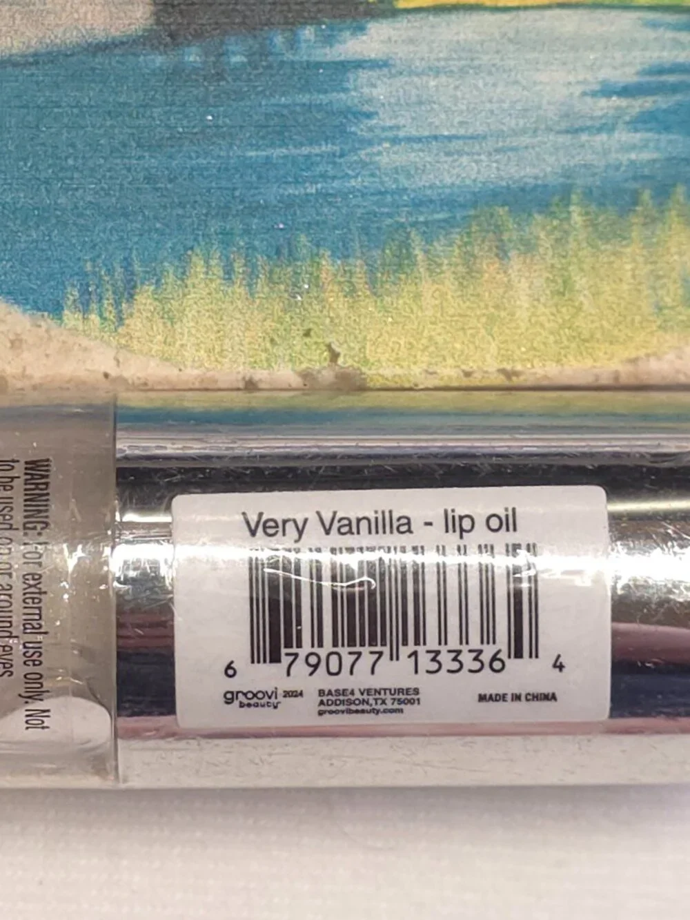 SEALED Groovi Beauty Shimmer Lip Oil - Very Vanilla